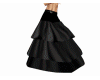 Long black gipsy skirt