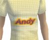 T-shirt Signed Andy