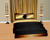 GOLD BLACK ANIMATED BED