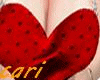 CC- HEART RED TOP