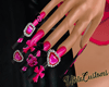 Maddy Pink nails <3