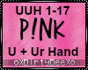 P!nk: U + Ur Hand