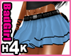 H4K Sassy Punk Skirt blu