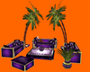 (ba)Purple Couch SET