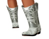 silver cowgirl boots