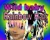 Wild Baby Rainbow Hair