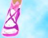 Pink Bow Heels & Socks