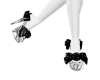 White web heels