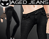 [SIN] Aged Black Jeans