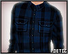 P|BluePlaidShirt