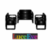 Black Andreas PVC Set