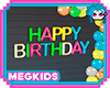 Kids Birthday Colorful