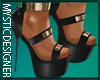 Derivable Leather Heels