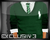 TE|Green Polo Cardigan