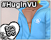 #HugInVU Hood -Blue