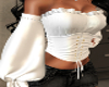 cute corset | white