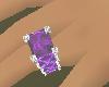 purple goddess ring