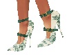 green jouy heels