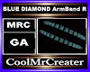 BLUE DIAMOND ArmBand R