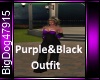 [BD]Purple&BlackOutfit