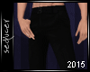 [T] Black Suit Pants
