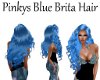 Pinkys Blue Brita Hair