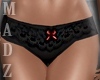 MZ! Lace thong Black