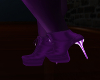 batgirl purple boots