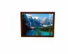 mountain pic w/frame