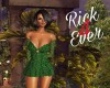 R4E GREEN AGATA DRESS