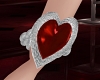 Heart Ruby Bracelet R