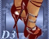 Lena Heels Red