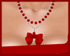 collar red bow