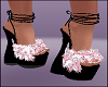 Black w Fur Shoes