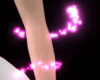 pink sparkle bands -L