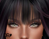 DR- Purplish bangs only