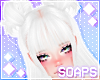+Claudia White + Bangs