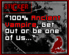 {W} 100% Ancient Vampire