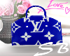 BLUE LV BAG ♥