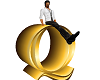 Q 3D letter  character