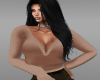 cj brown sweater