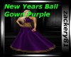 New Years Gown Purple