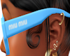 miu blue glasses