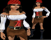short pirate dress