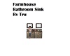 Bathroom Sink Farmhouse