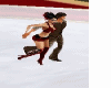Romantic Couple Skating 