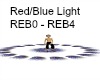 {R} Red Blue dj light