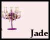 Purple candles