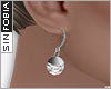 ::S::Diamond gem earring
