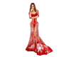 romantic Christmas gown